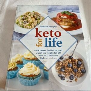 Keto For Life cookbook home meals low carb healthy eating recipes diet